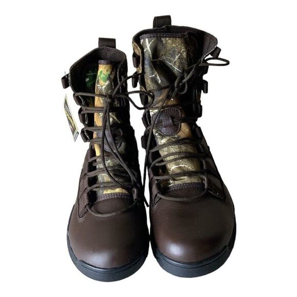 Nike Realtree SFB Gen 28 Inch Camo Fauna Brown Combat Boots Mens Sz 9.5 Hunting - Picture 15 of 16